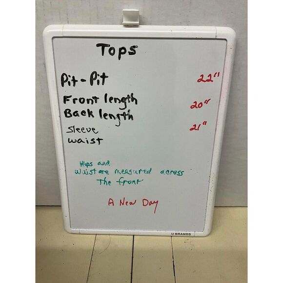 Brand New A New Day Women's Size Medium Navy Blue Cream Pullover Sweater 1/4 Zip - Picture 8 of 13